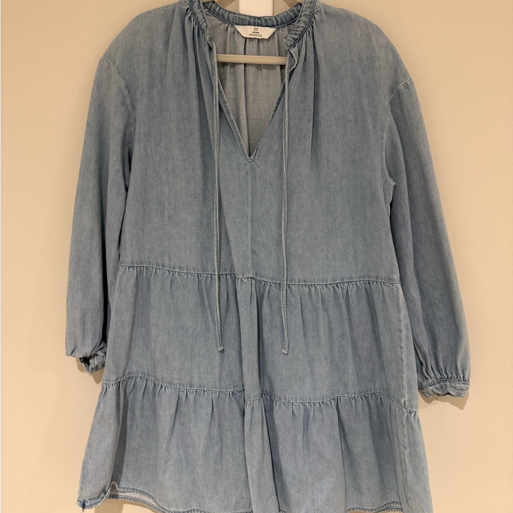 Denim Tunic Dress - Picture 3 of 5
